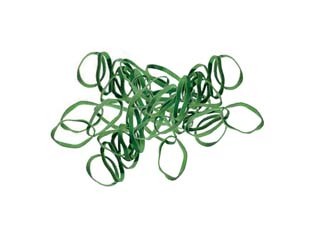 Elastici gomma verde mm - gomma,
