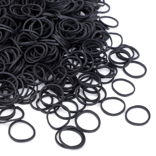 Elastici gomma neri ø20mm - gomma,