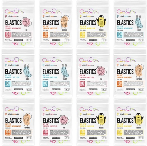 Elastici lattice colori - elastici,