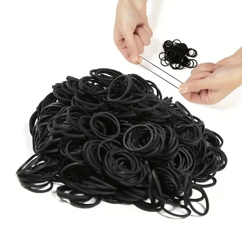 100pz elastici neri fasce - elastici,